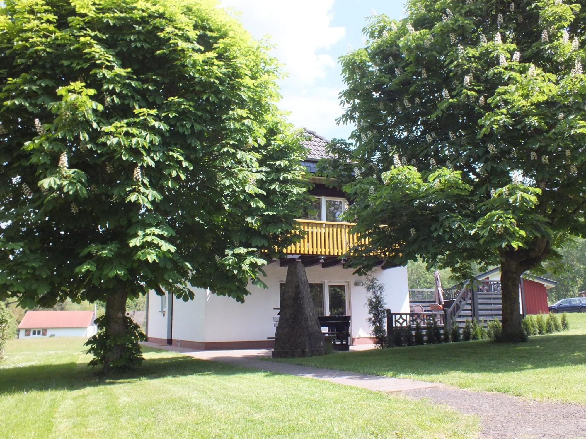 Ferienhaus Moni Mit 2 Separaten Wohnungen Am Silbersee Frielendorf Εξωτερικό φωτογραφία